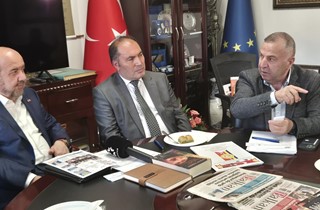 Gemlik Heyeti Romanya Türkiye Ticaret ve Sanayi Odası'ndan Eli Dolu Dönüyor